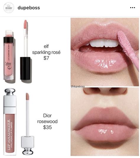 is elf lip oil a dupe for dior|Dior lip dupe review.